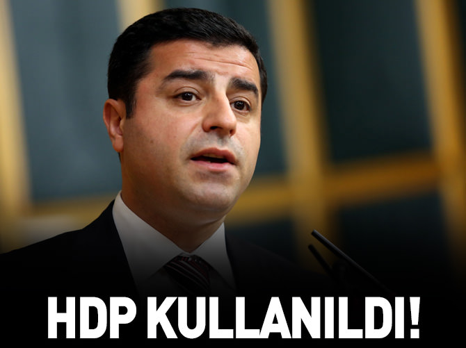 "HDP proje olarak kullanıldı"