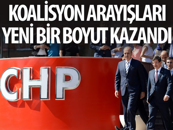 Koalisyon arayışlarında yeni boyut