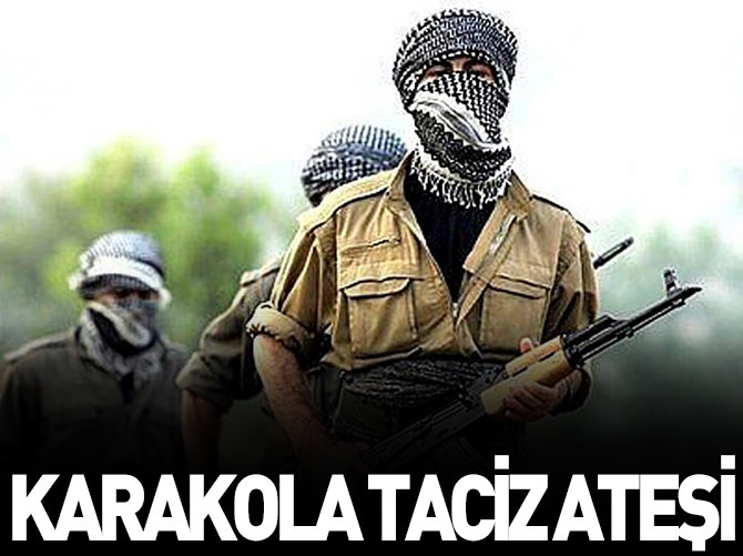 Şırnak’ta karakola taciz ateşi