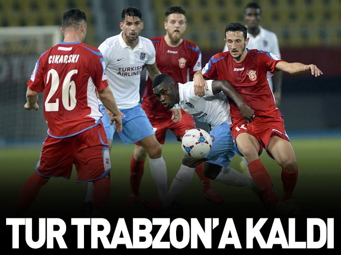 Tur Trabzon'a kaldı!