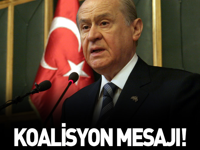 Bahçeli'den koalisyon mesajı!