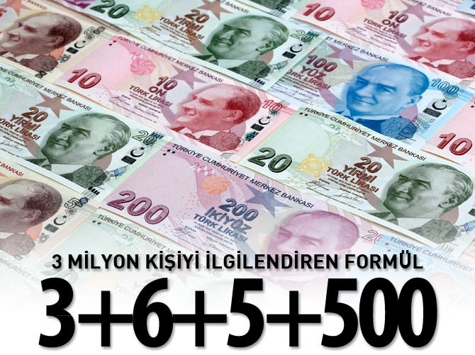 3 milyon kişiyi ilgilendiren zam formülü