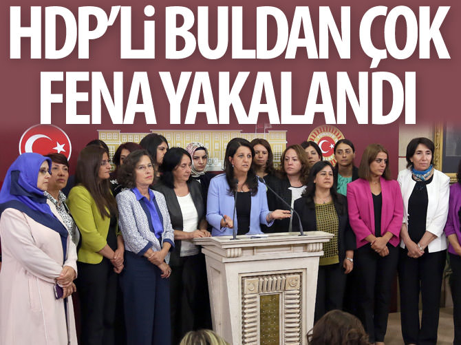 HDP'li Pervin Buldan çok fena yakalandı