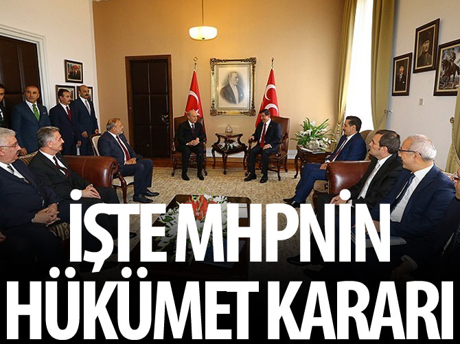 MHP azınlık hükümeti ile seçime sıcak bakıyor