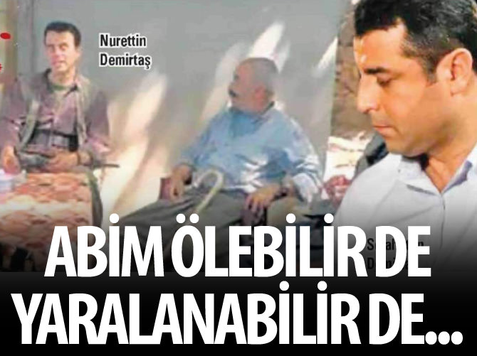Demirtaş: Ağabeyim Kandil'de değil
