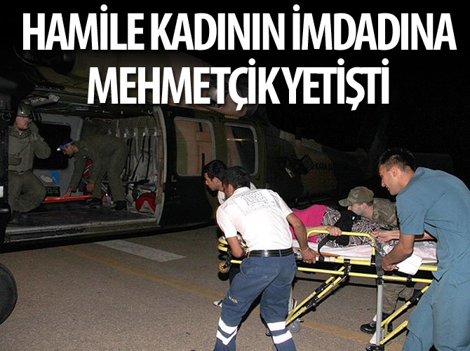 PKK yolu kapatınca doğuma askeri helikopterle götürüldü