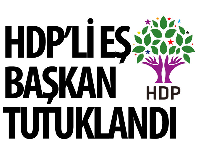 HDP'li eş başkan tutuklandı