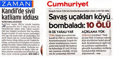 TSK’dan Zaman ve Cumhuriyet’e yalanlama