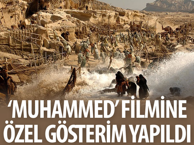 'Muhammed' filmini Türkiye'den özel gösterimle 4 kişi izledi