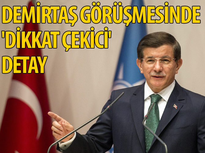 Demirtaş görüşmesinde 'dikkat çekici' detay