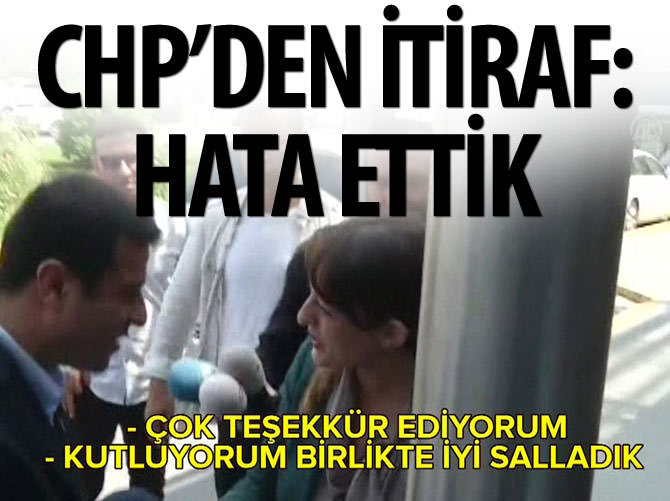 CHP'li Osman Gürün: HDP'ye destek stratejik bir hataydı