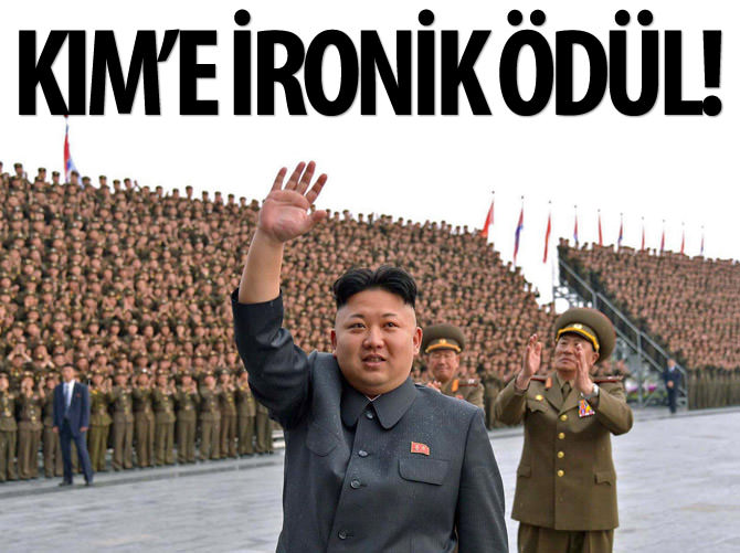 Kim Jong-Un’a ironik ödül