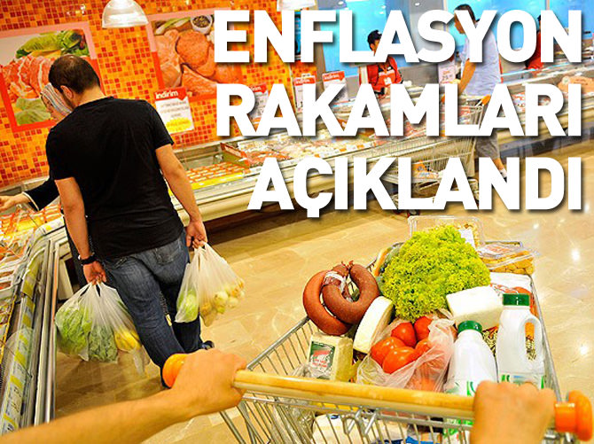 Enflasyon rakamları açıklandı