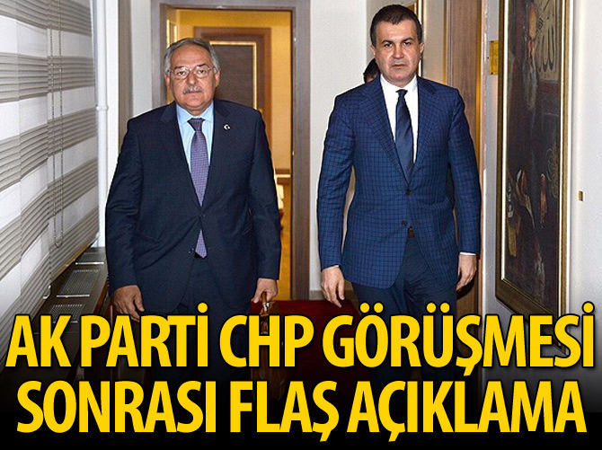 AK Parti ile CHP heyetleri son kez görüştü