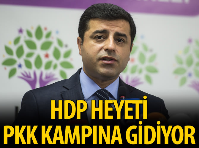 HDP heyeti PKK kampına gidiyor