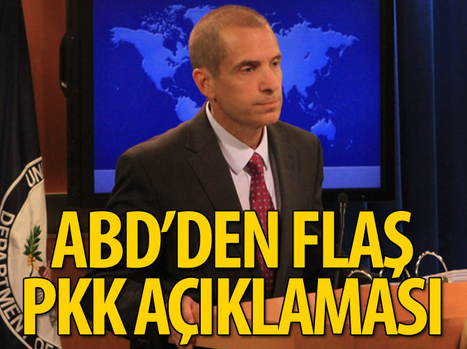 ABD'den flaş PKK açıklaması! 'PKK şiddetten vazgeçmeli'