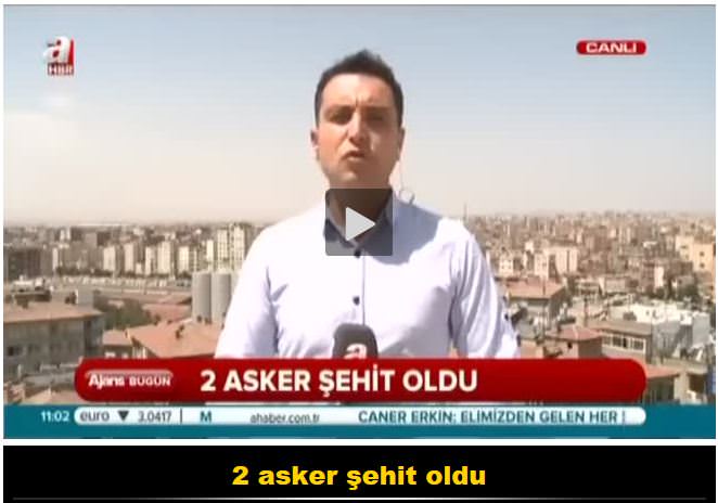Şırnak’ta 2 asker şehit oldu