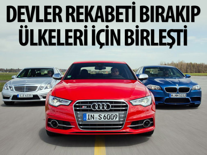 Alman devleri rekabeti unutup ülkeleri için birleşti