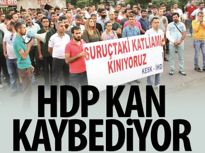 HDP, Doğu ve Güneydoğu'da kan kaybediyor