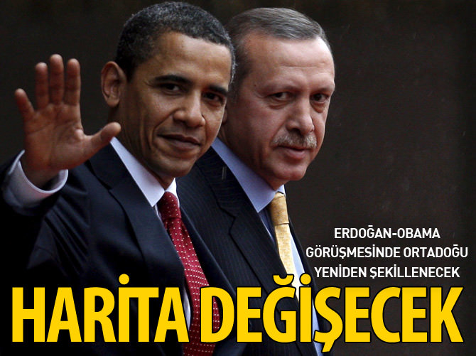 Erdoğan ABD'ye gidecek harita değişecek