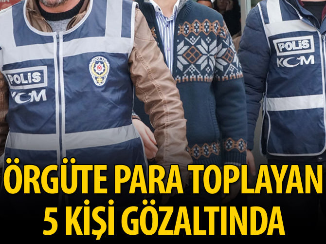 Aksaray'da 'Paralel Yapı' operasyonunda 5 gözaltı