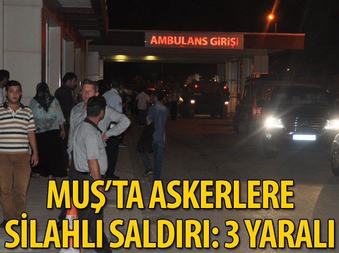 Varto’da astsubaylara silahlı saldırı