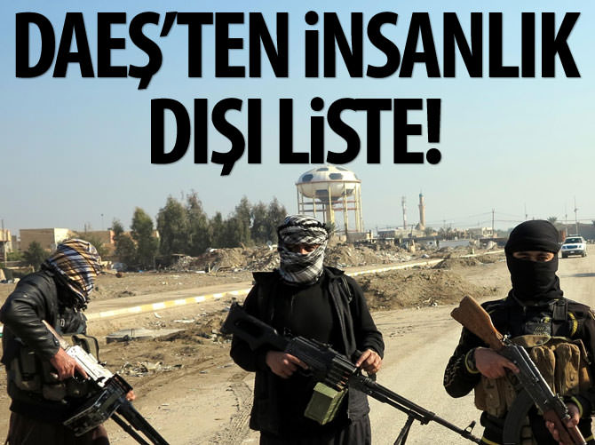 DAEŞ, kaçırdığı çocuklar için fiyat listesi bile hazırlamış