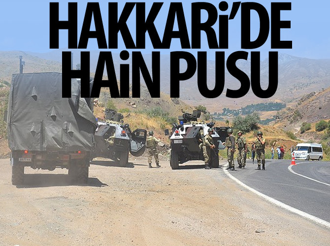Hakkari'de terör saldırısı