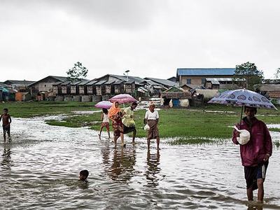 Myanmar'daki sellerde 74 kişi öldü
