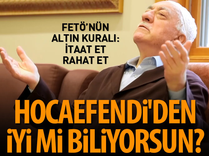 Örgütün altın kuralı: İtaat et, rahat et