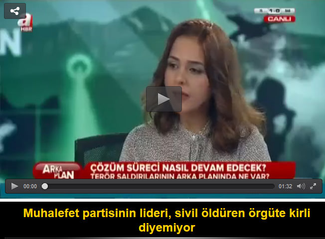 Muhalefet partisinin lideri, sivil öldüren örgüte kirli diyemiyor