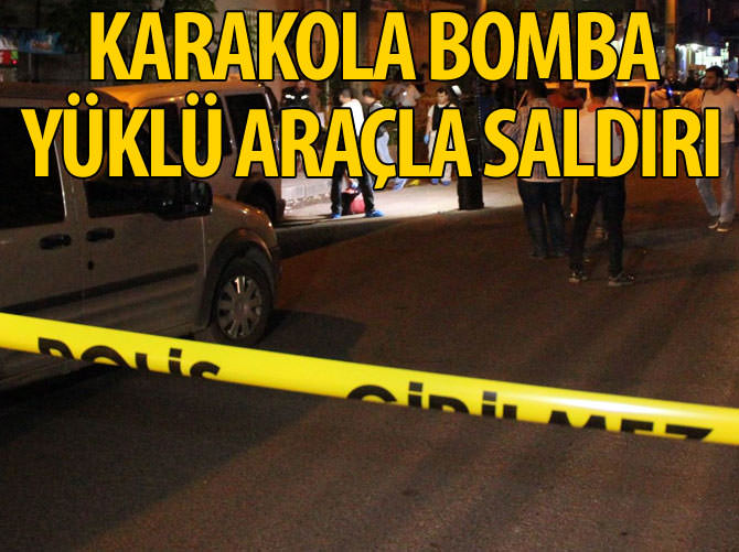 Van'da karakola bomba yüklü araçla saldırı