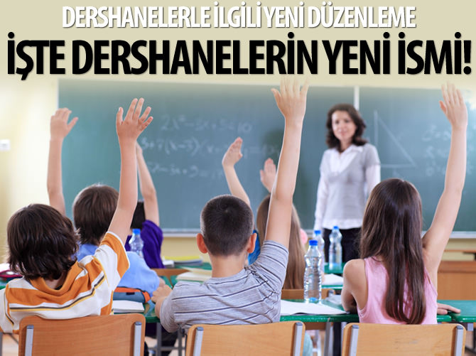 Bakan Avcı: Dershaneler özel öğretim kursu adı altında tanımlandı