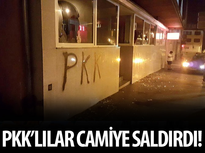 PKK'lılar Almanya'da camiye saldırdı