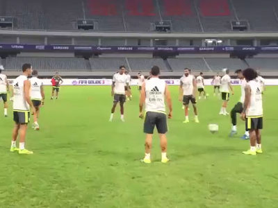 Ronaldo öyle bir hareket yaptı ki...