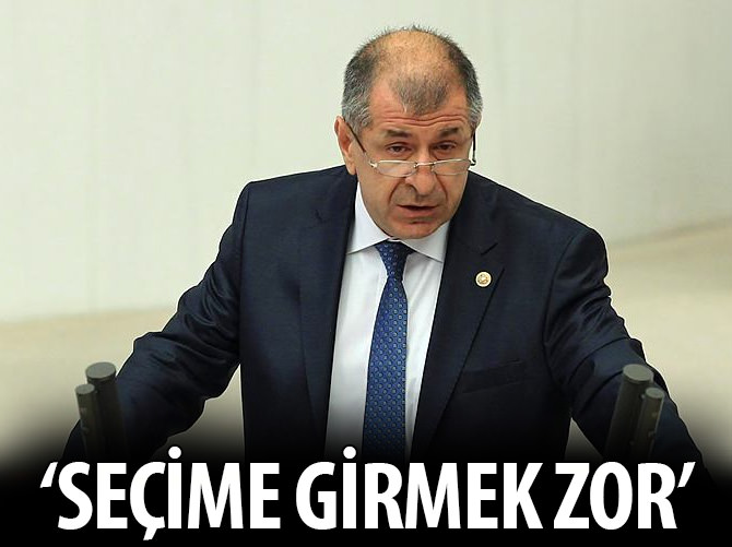 "Bu koşullarda seçime gitmek zor"