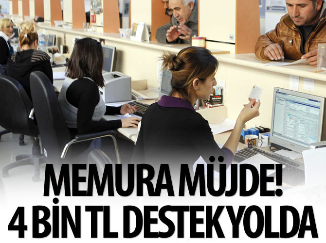 Evlenen memura 4 bin lira yardım
