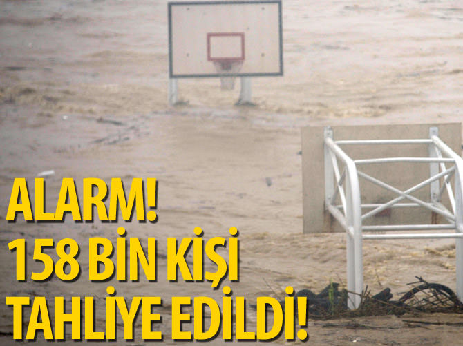 Çin'de tayfun alarmı: 158 bin kişi tahliye edildi