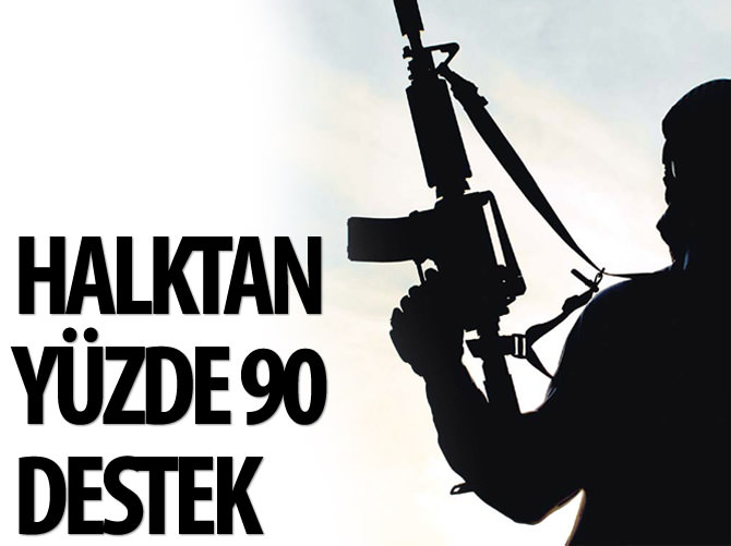 Halktan harekata tam destek