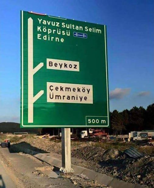 Yavuz Sultan Selim'in ilk tabelası kondu - 1