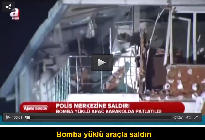 İstanbul'da polis merkezine hain saldırı!