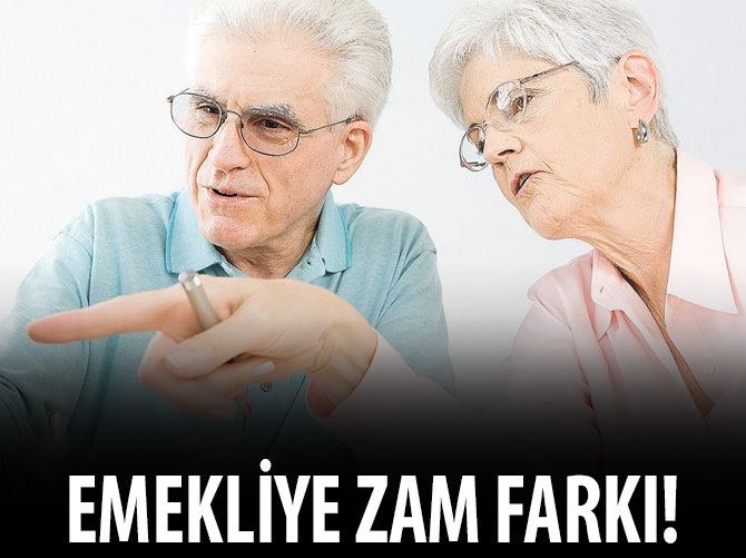 Emekliye fark zamanı