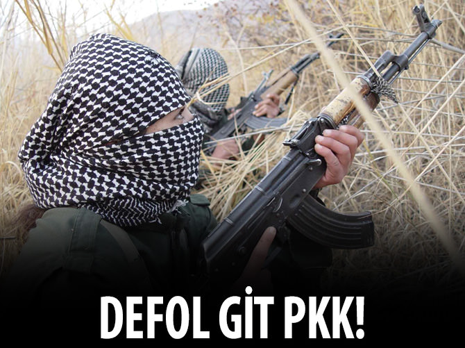 Defol git PKK!