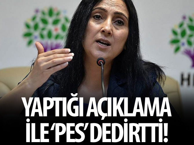 Figen Yüksekdağ'dan skandal açıklama