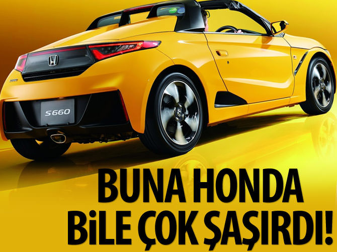 Buna Honda bile çok şaşırdı!