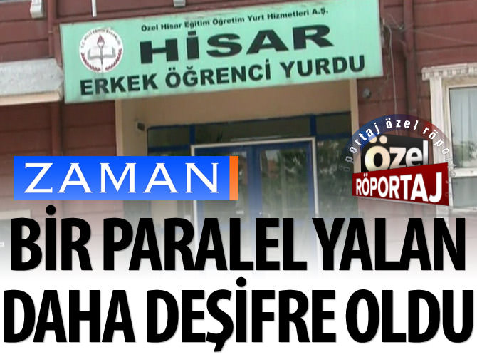 Bir Paralel yalan daha deşifre oldu