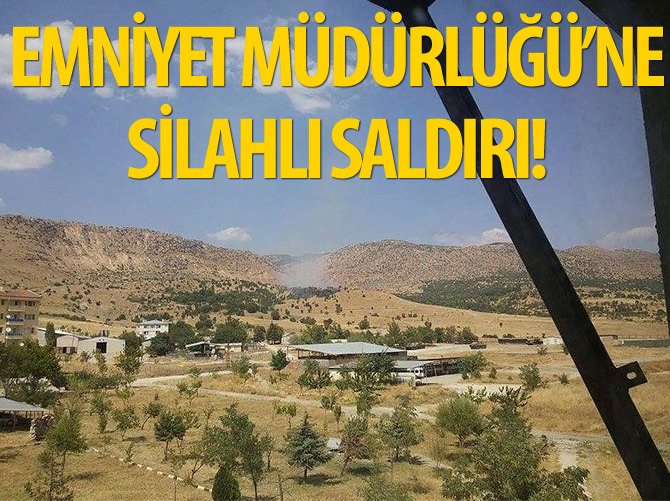 Emniyet Müdürlüğü'ne silahlı saldırı