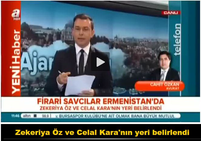 Zekeriya Öz ve Celal Kara’nın yeri belirlendi