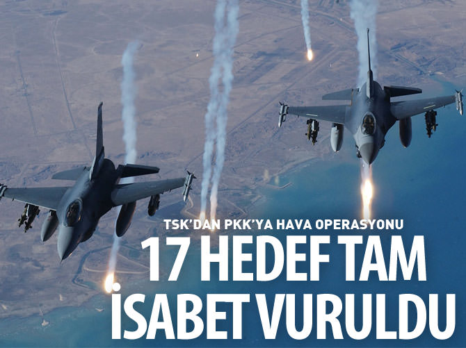 PKK'ya hava operasyonu