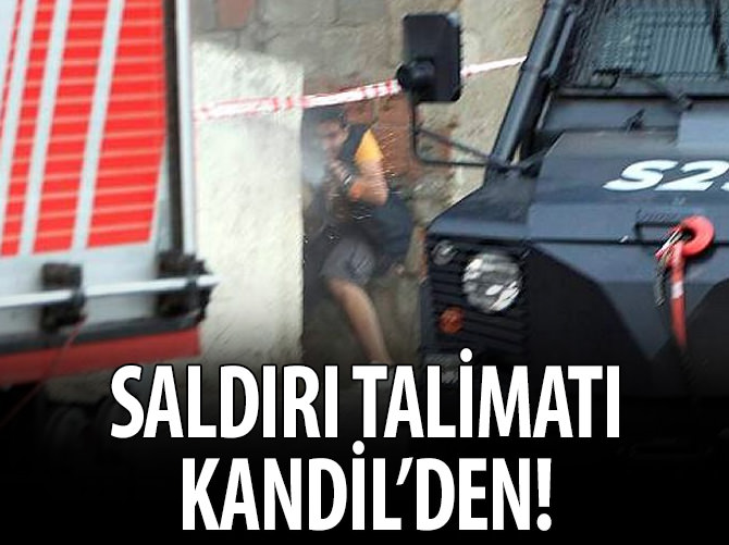 Saldırı talimatı Kandil'den!